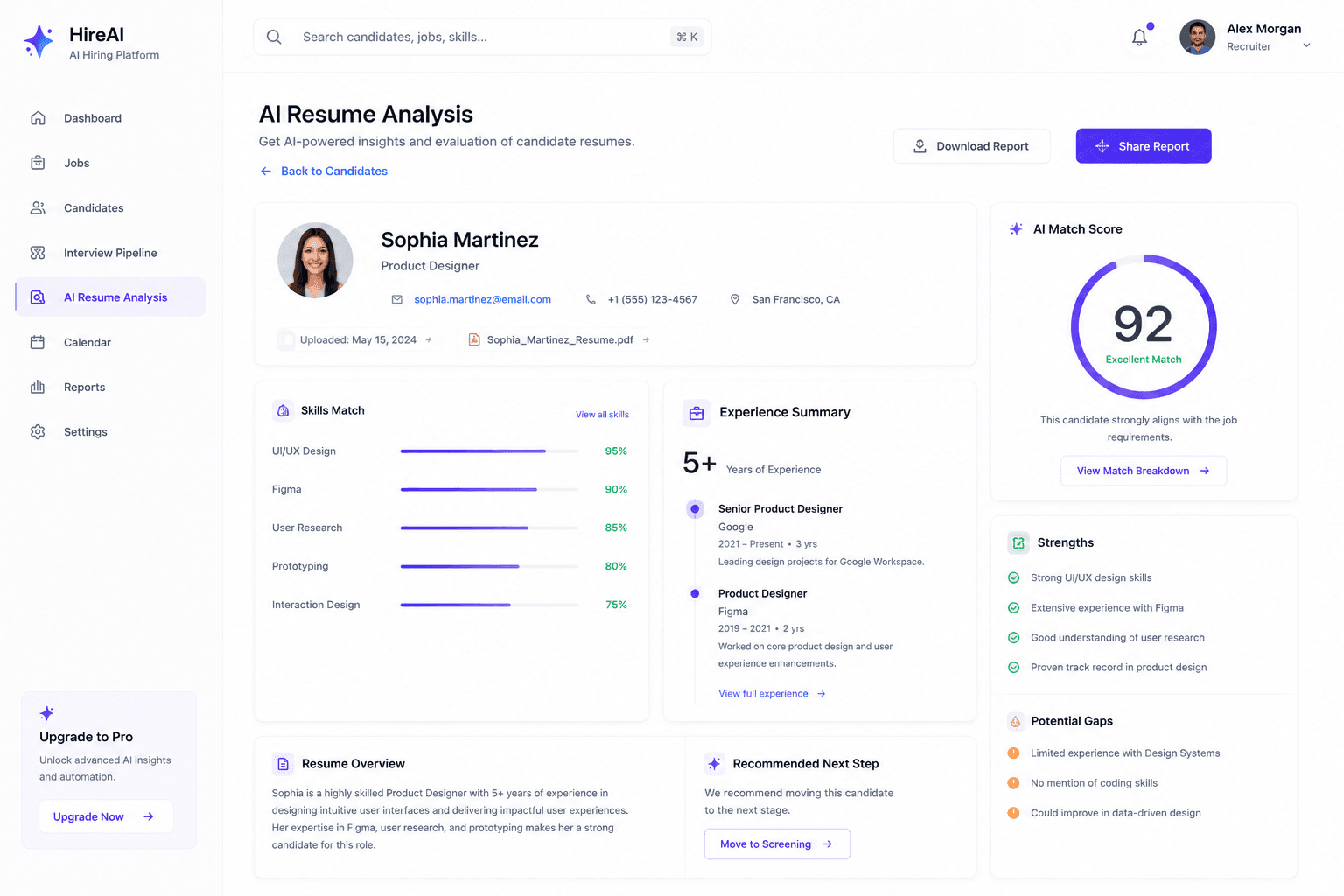 Candidate Evaluation